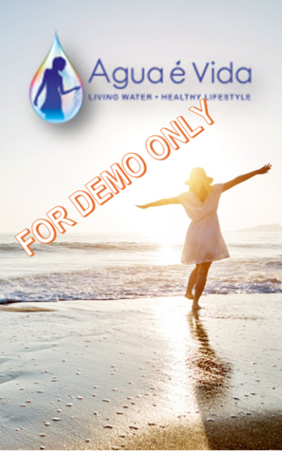 Agua é Vida Water - Demo only